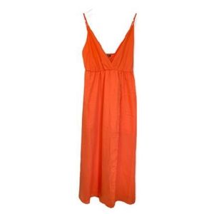 Shein orange dress